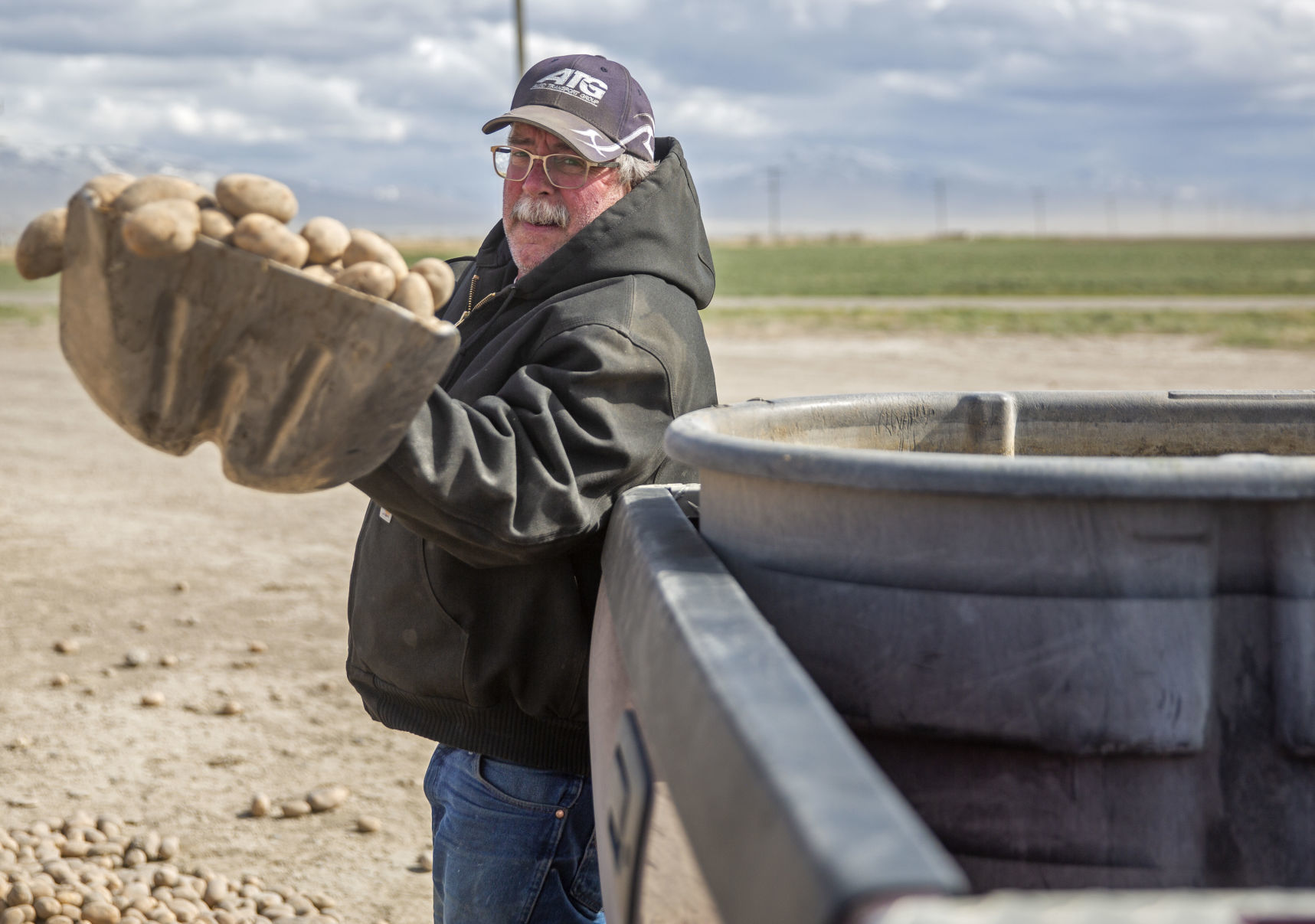 Potato farmers unable to sell all of their inventory